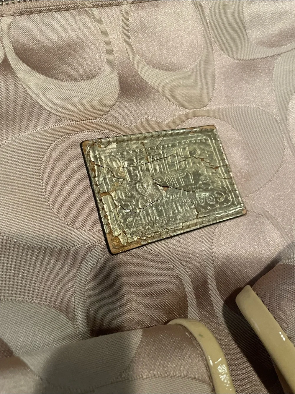 Coach Poppy Signature Double Pocket Hobo Bag - Picture 4 of 12